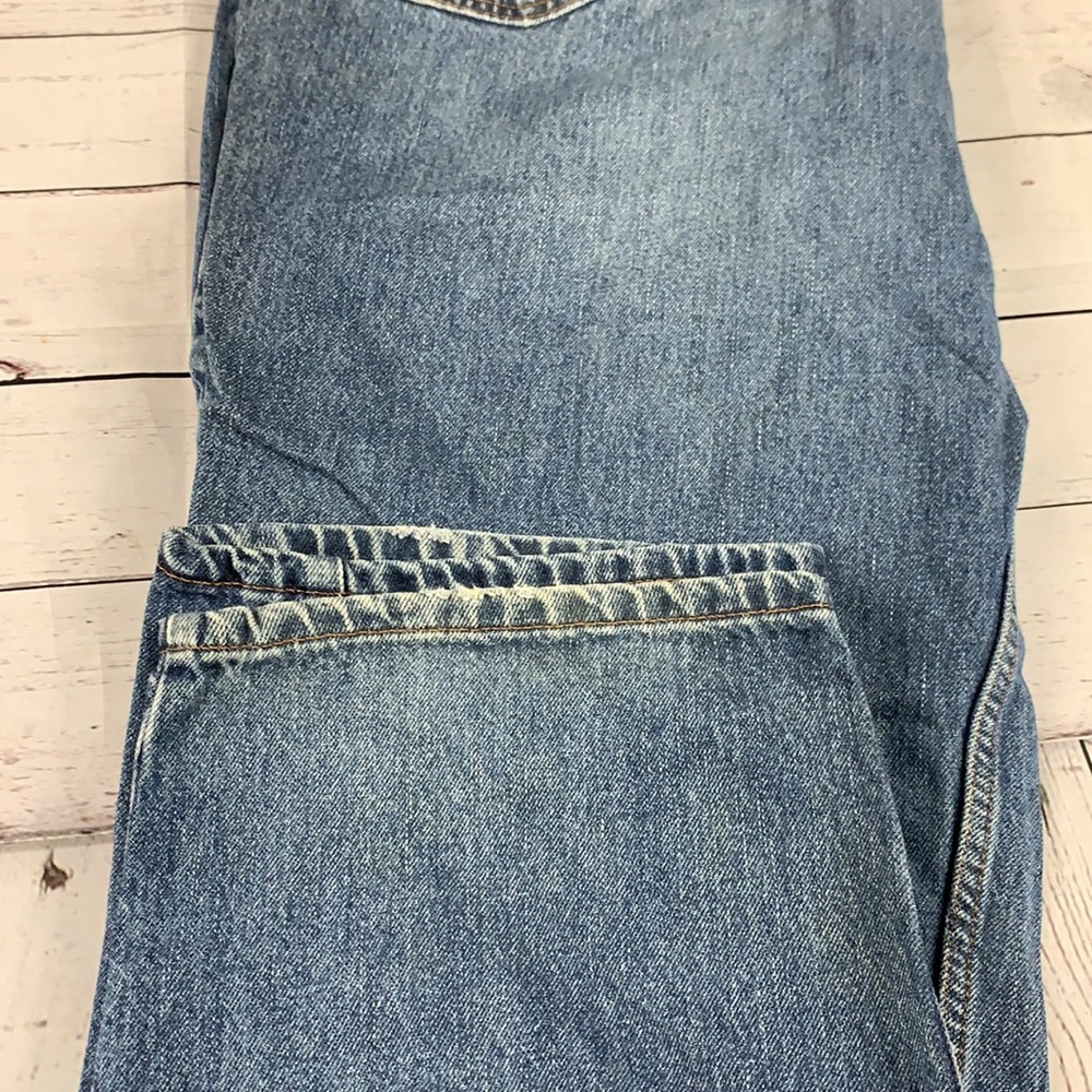 Levis "550" relaxed fit straight leg blue leans size 42 - Picture 9 of 13